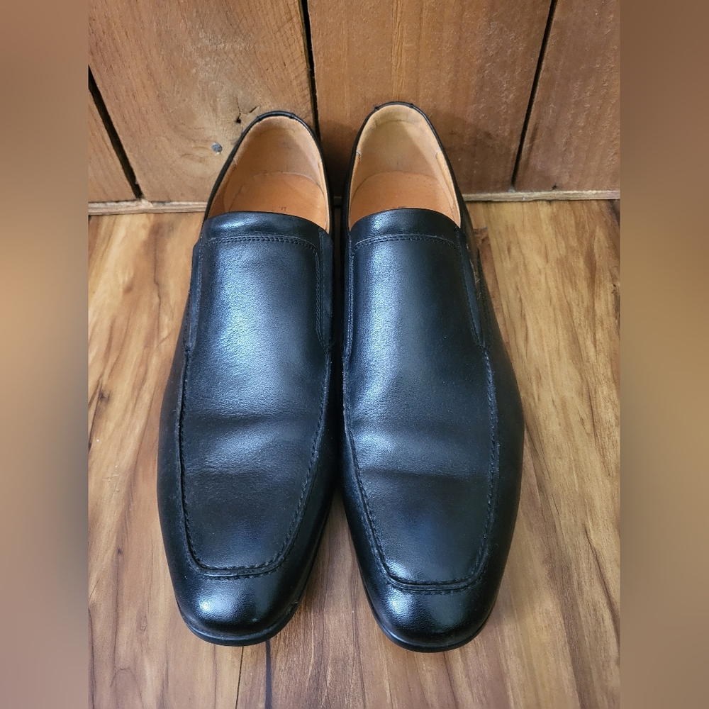 Mens Florsheim Loafers, Dress Shoes, Size 11D, Black, Model # 15093-001, Leather